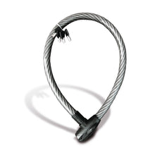 Cable candado flexible 4 llaves de seguridad (1 mt)