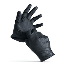 Guantes de nitrilo desechables, caja con 100 pzas (M)