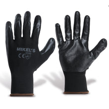 Guantes para trabajo de nylon con espuma de nitrilo (G)